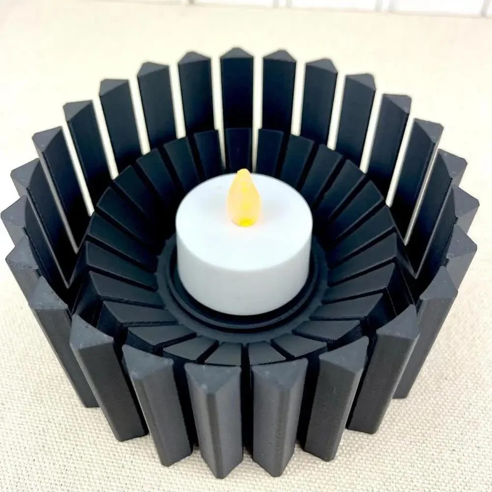 Modern Minimalist Tealight Holder, Bako Tealight Candle Holder